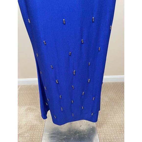 BAOBAB Cale Bead Embellished Cassiopea Blue Maxi Dress Size XS - Picture 5 of 9